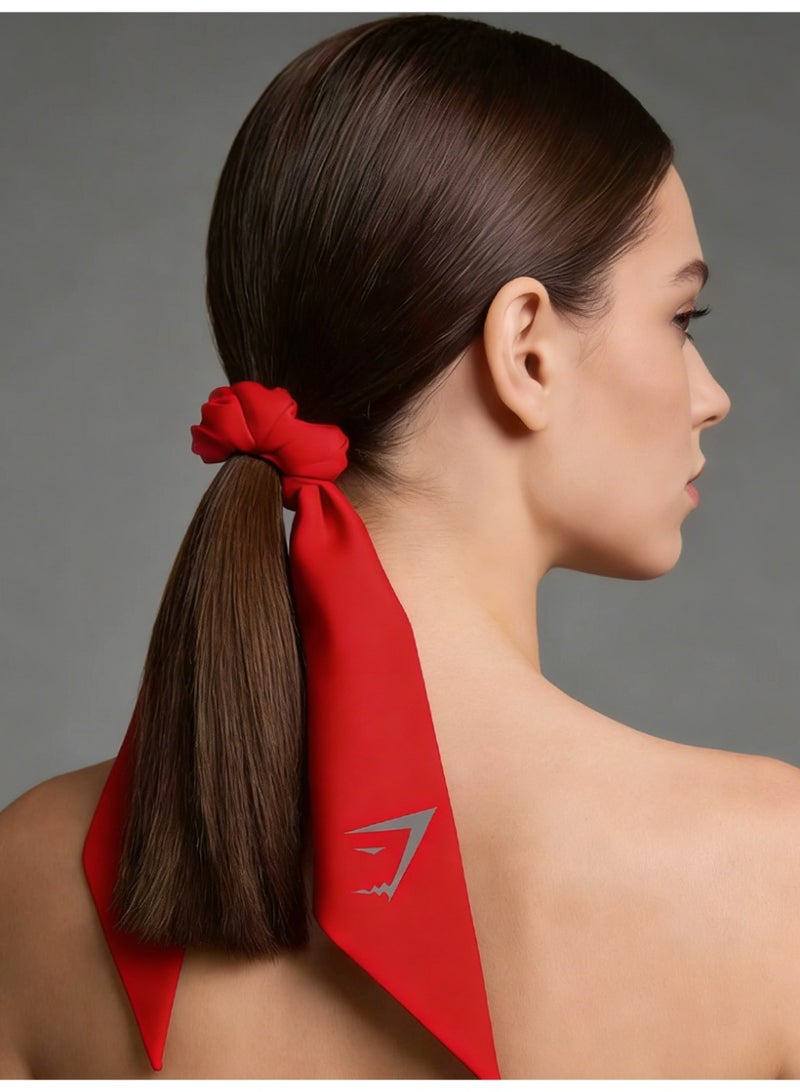 gymshark Women's Satin Scarf Strap Tight Hairband - Image 2